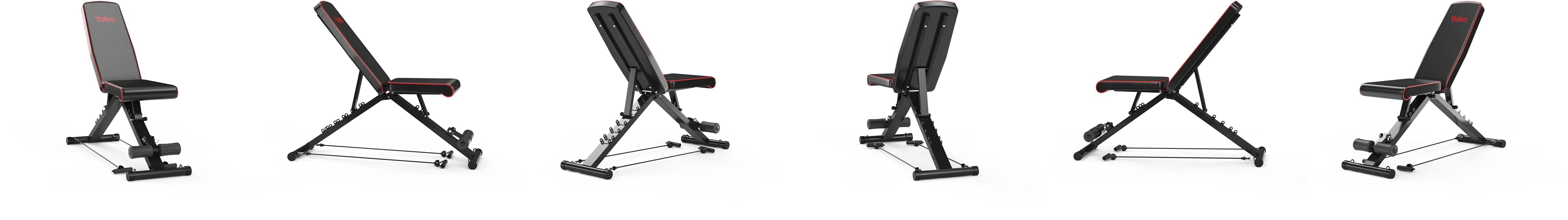 Weight Bench Flat Weight Bench,Soft Leather Adjustable Weight Bench