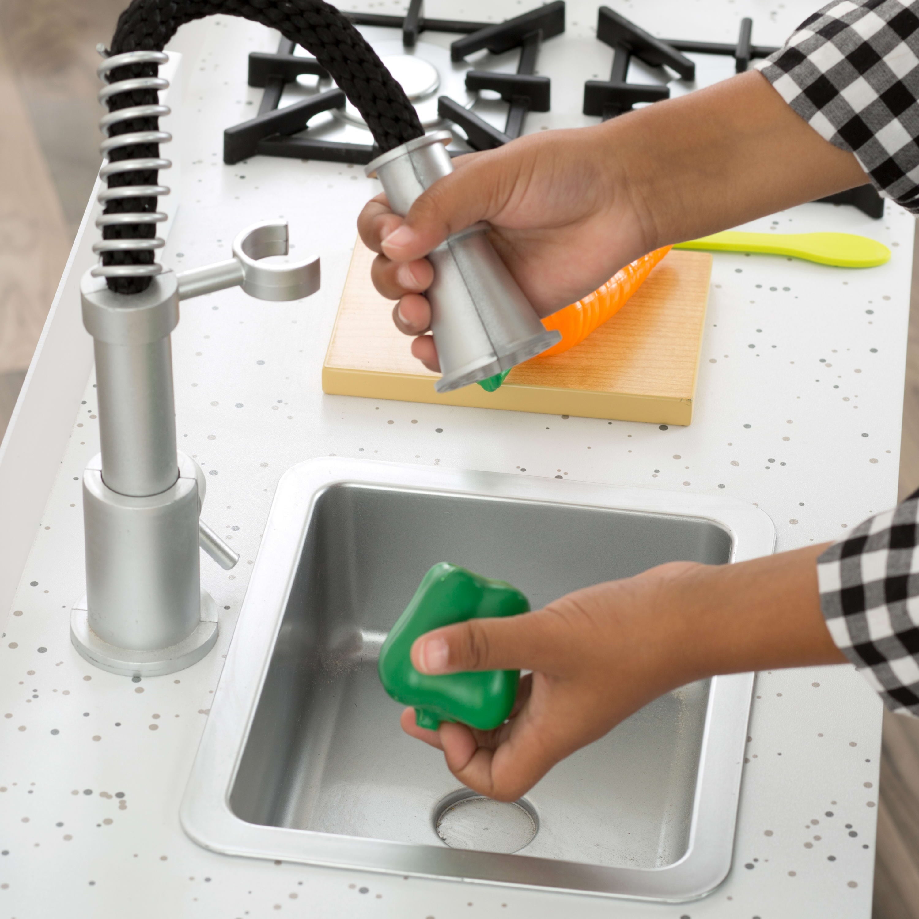 Wooden Little Cook's Work Station Play Kitchen