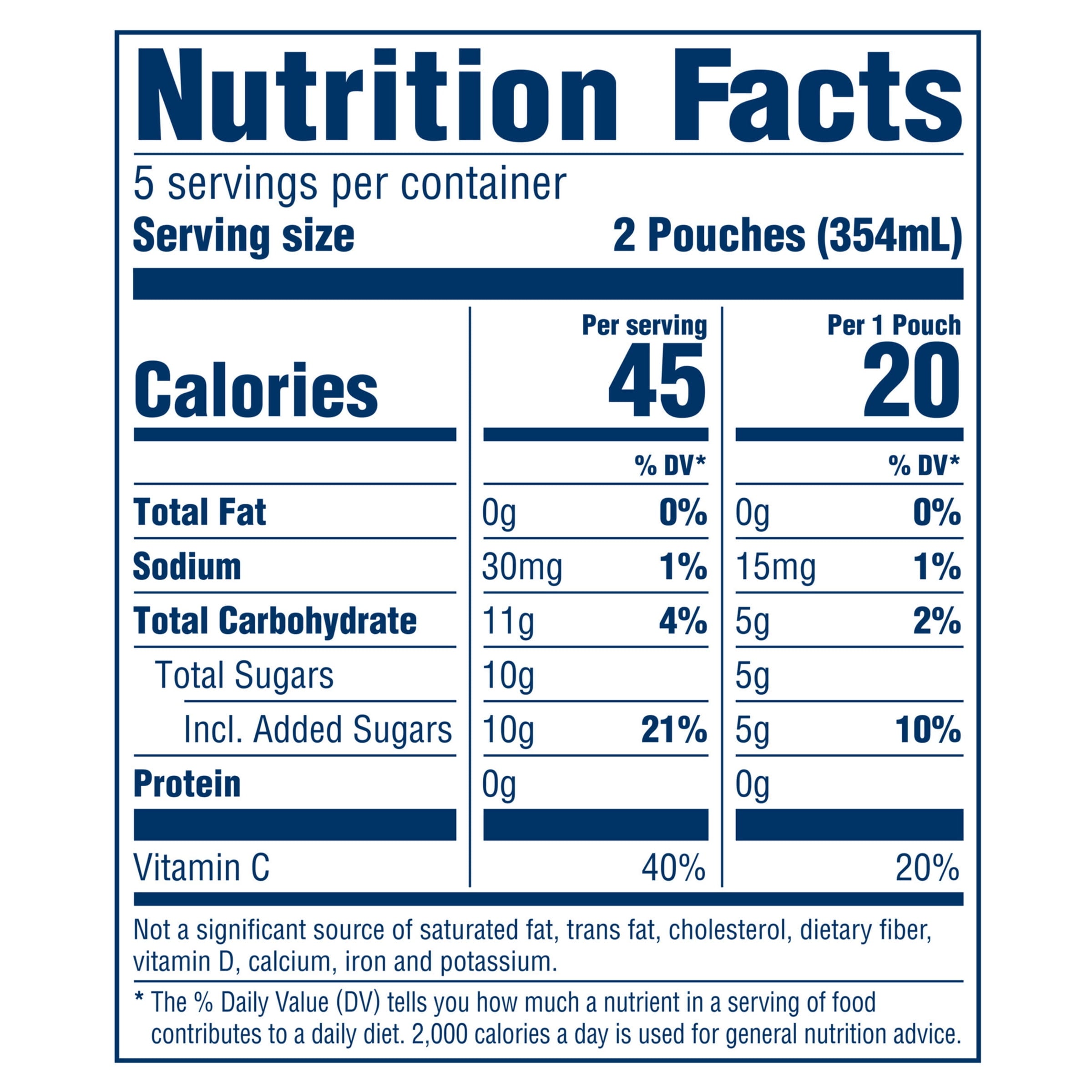 Kool Aid Jammers Tropical Punch Kids Drink 0% Juice Box Pouches, 10 Ct Box, 6 fl oz Pouches