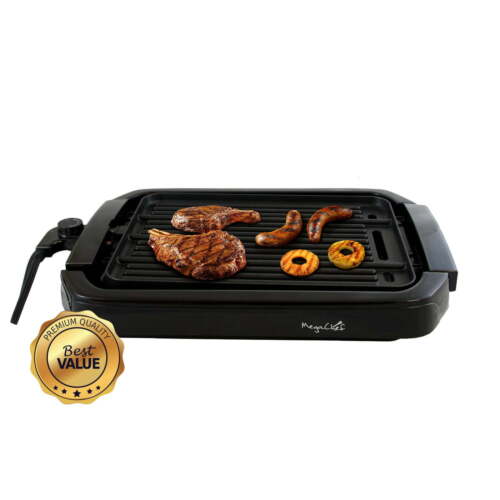 MegaChef Dual Surface Reversible Indoor Grill and Griddle