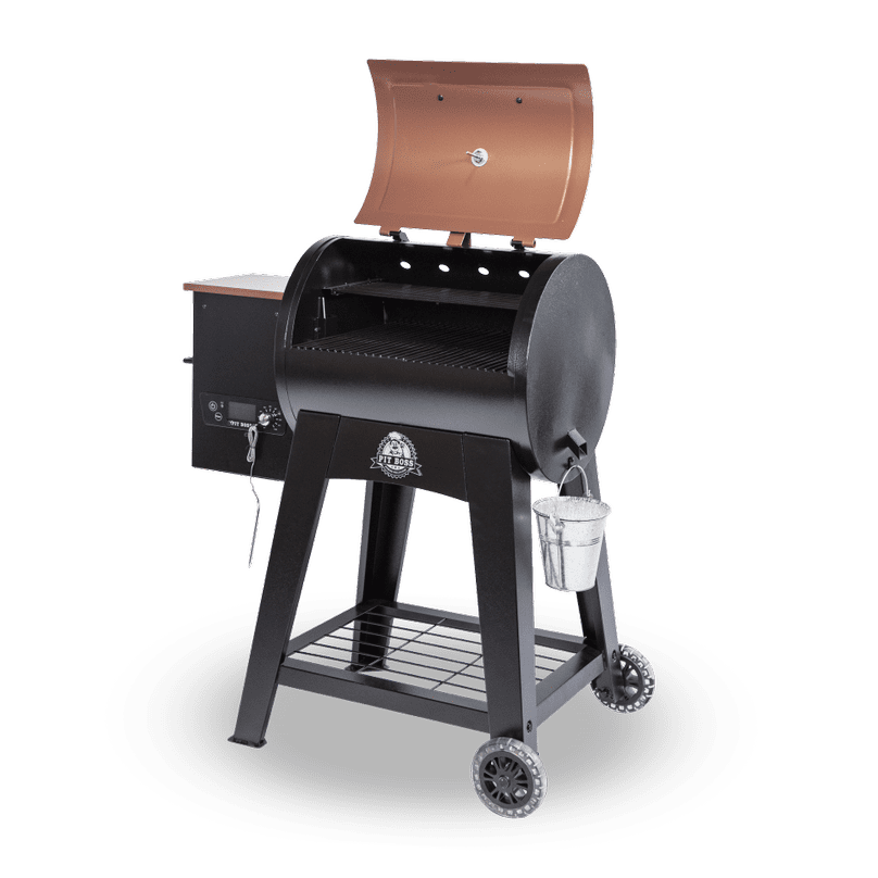 Lexington 540 Sq. In. Wood Pellet Grill With Flame Broiler and Meat Probe