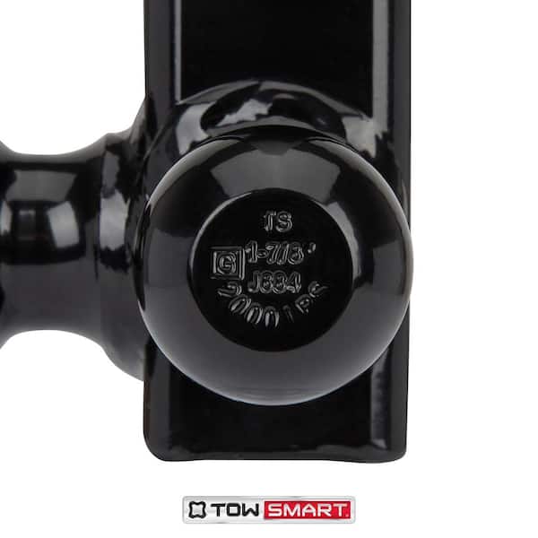 Class 3 Up to 10,000 lb. 1-7/8 in., 2 in, and 2-5/16 in. Ball Diameters TriBall Adjustable Trailer Hitch Ball Mount