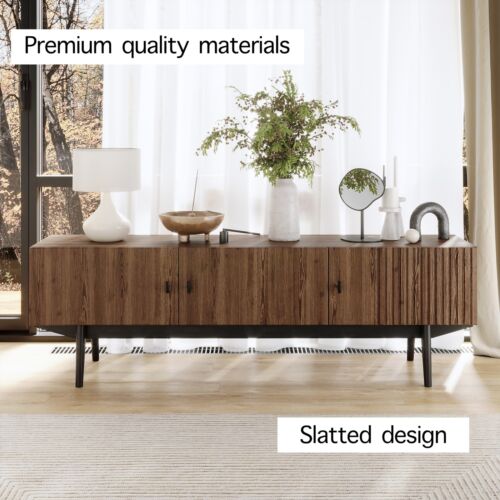 Living Skog Chelsea Brown TV Stand Fits for TV's up to 65