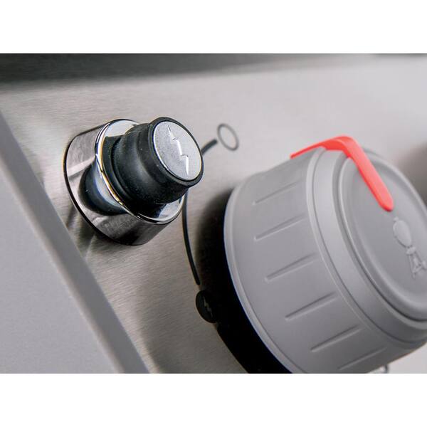 Spirit II E-210 2-Burner Propane Gas Grill in Black