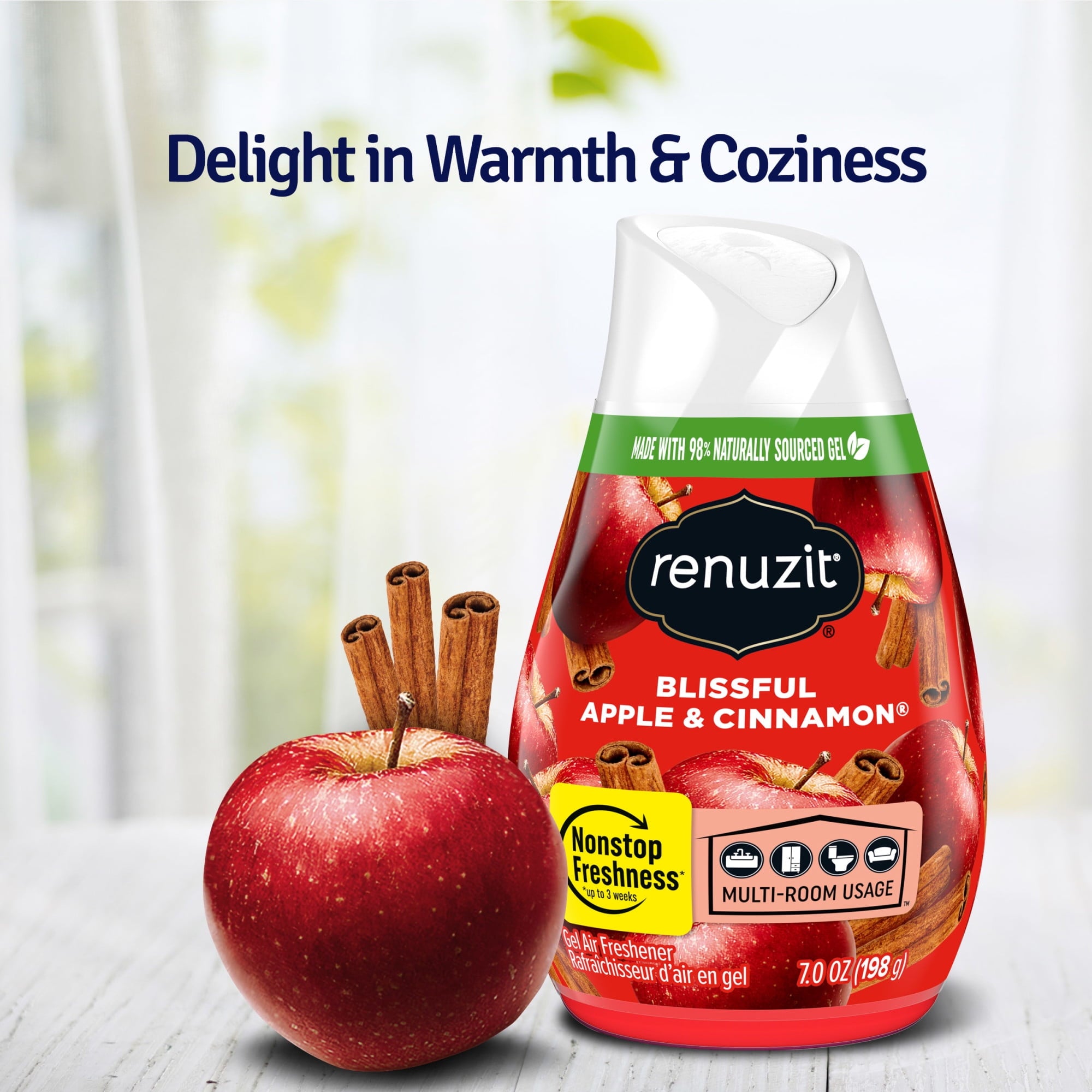 Renuzit Adjustable Apple & Cinnamon 12/7oz/198g