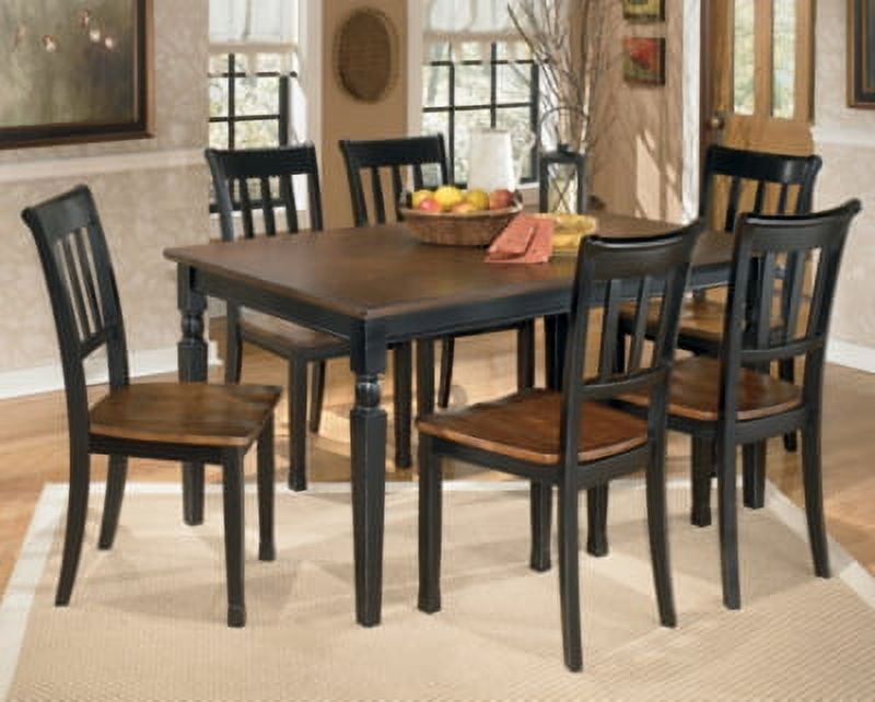 Signature Design by Ashley Casual Owingsville Dining Table  Black/Brown