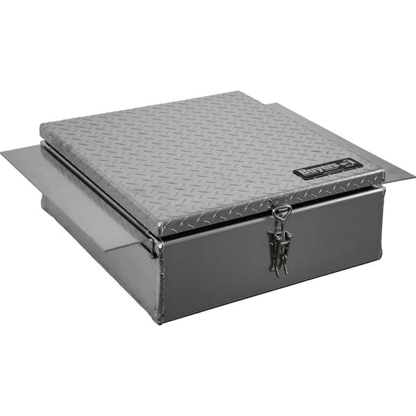24 in. Diamond Tread Aluminum In-Frame Top Mount Truck Tool Box