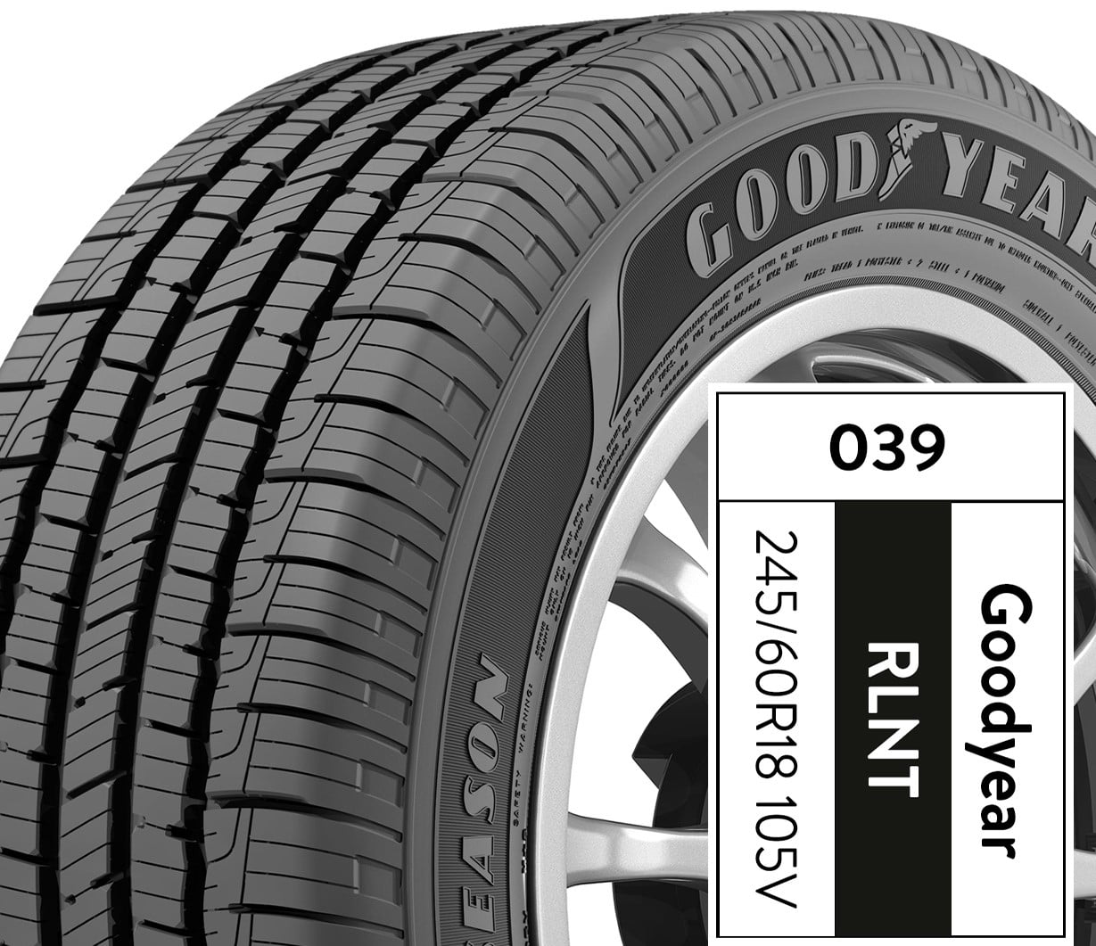 Goodyear Reliant All-Season 245/60R18 105V All-Season Tire