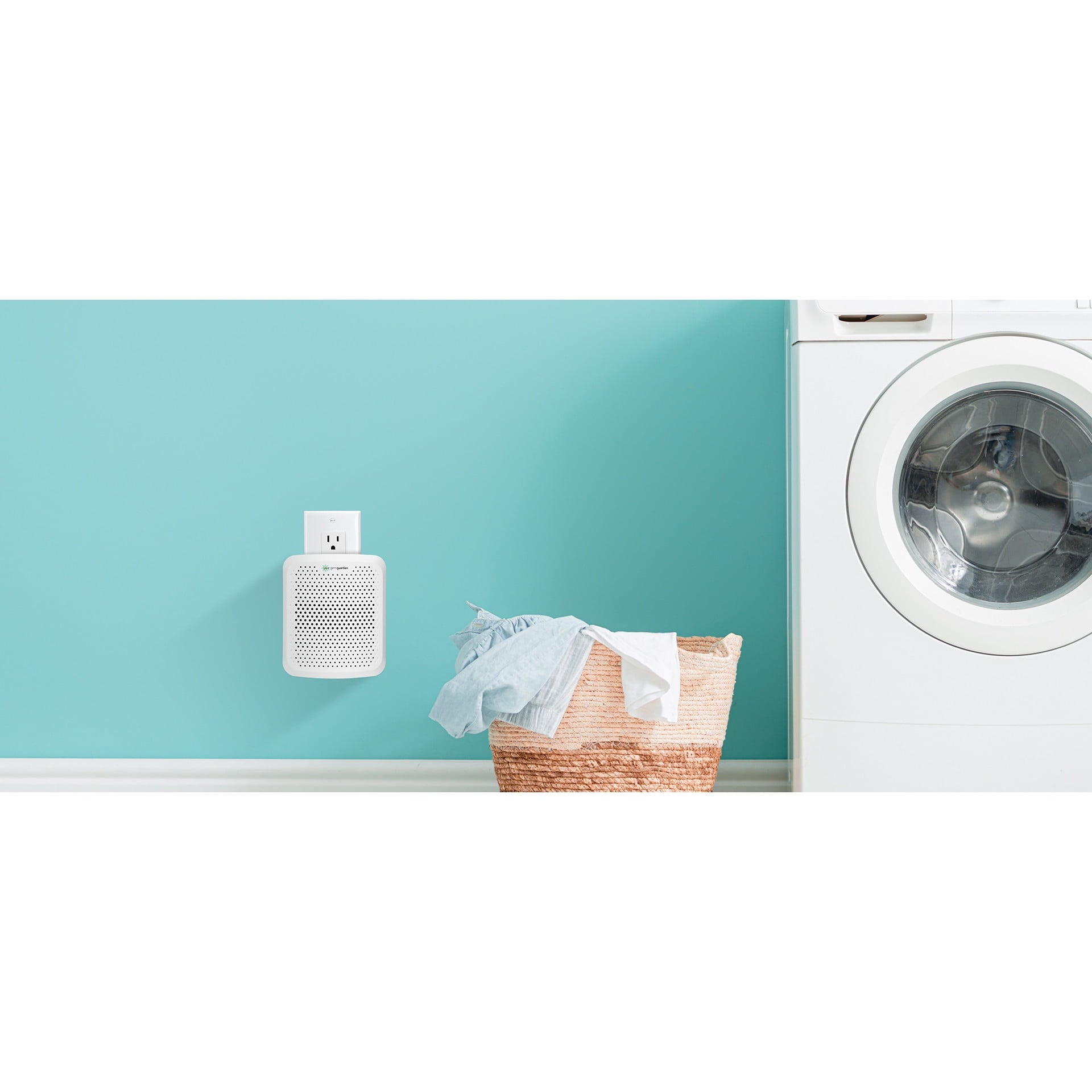 Germ Guardian AC225W UV-C Pluggable Air Purifier with UV-C Light and Nightlight