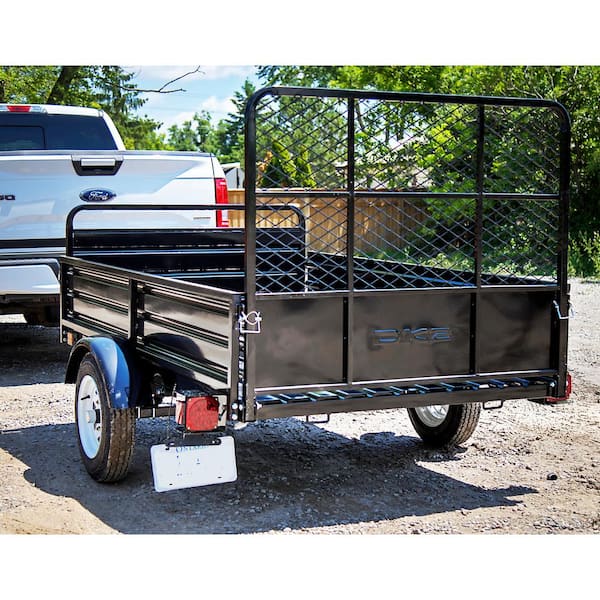 4.5 ft. x 7.5 ft. Single Axle Utility Trailer Kit with Drive-Up Gate