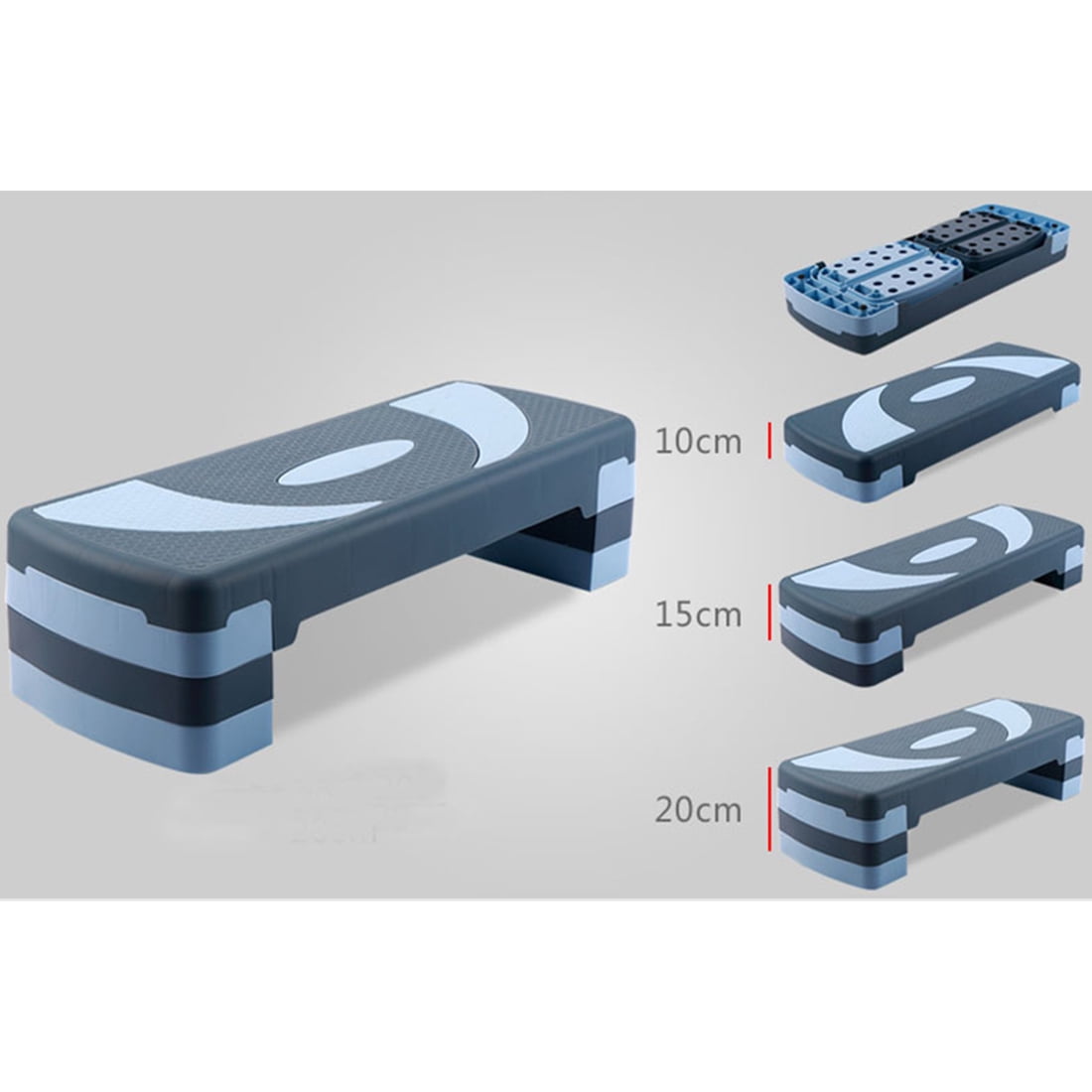 INTBUYING Aerobic Fitness Pedal Yoga Sports Pedal Adjust 4