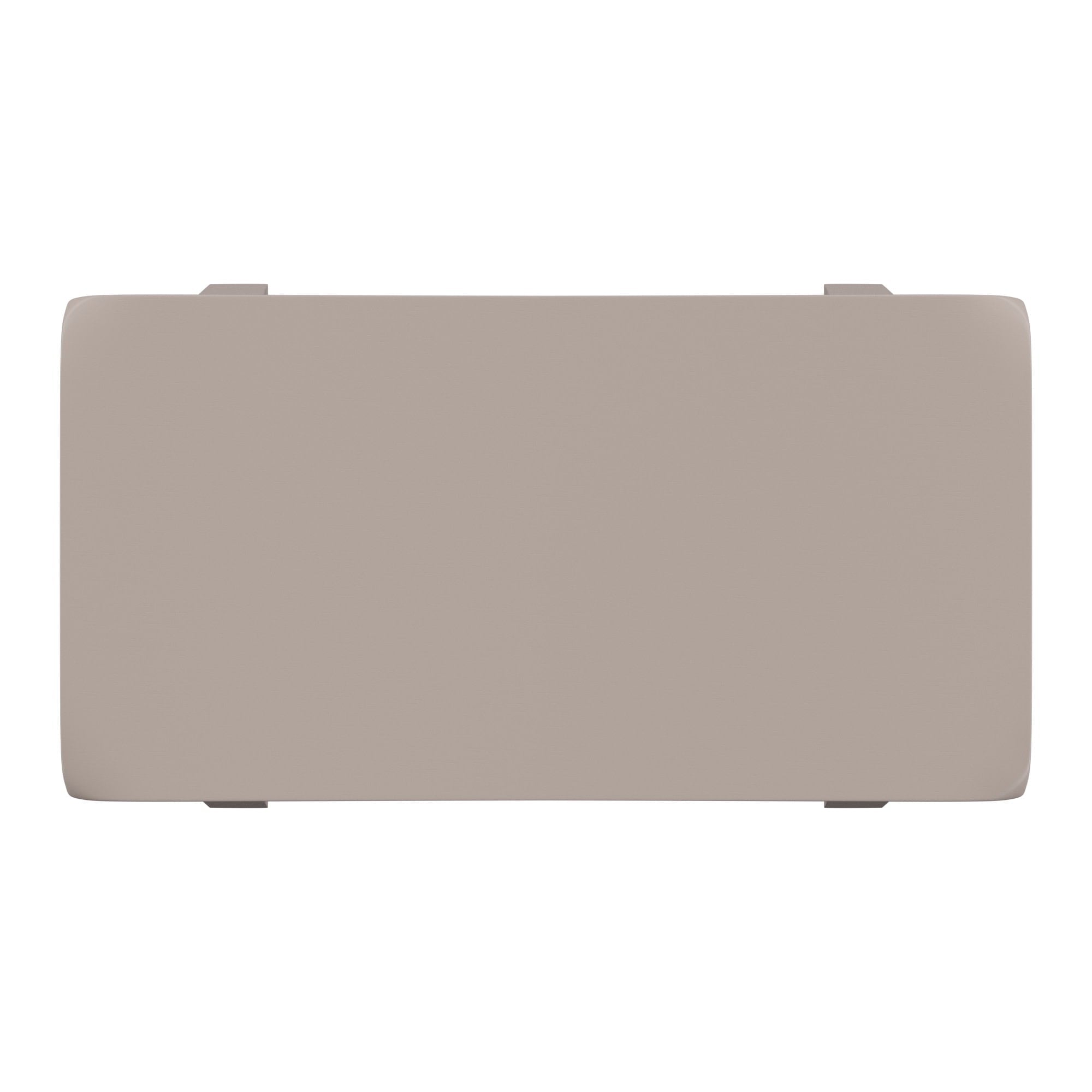 Weston Home Ashby 18-inch Backless Stools, Set of 2, Frost Grey Finish