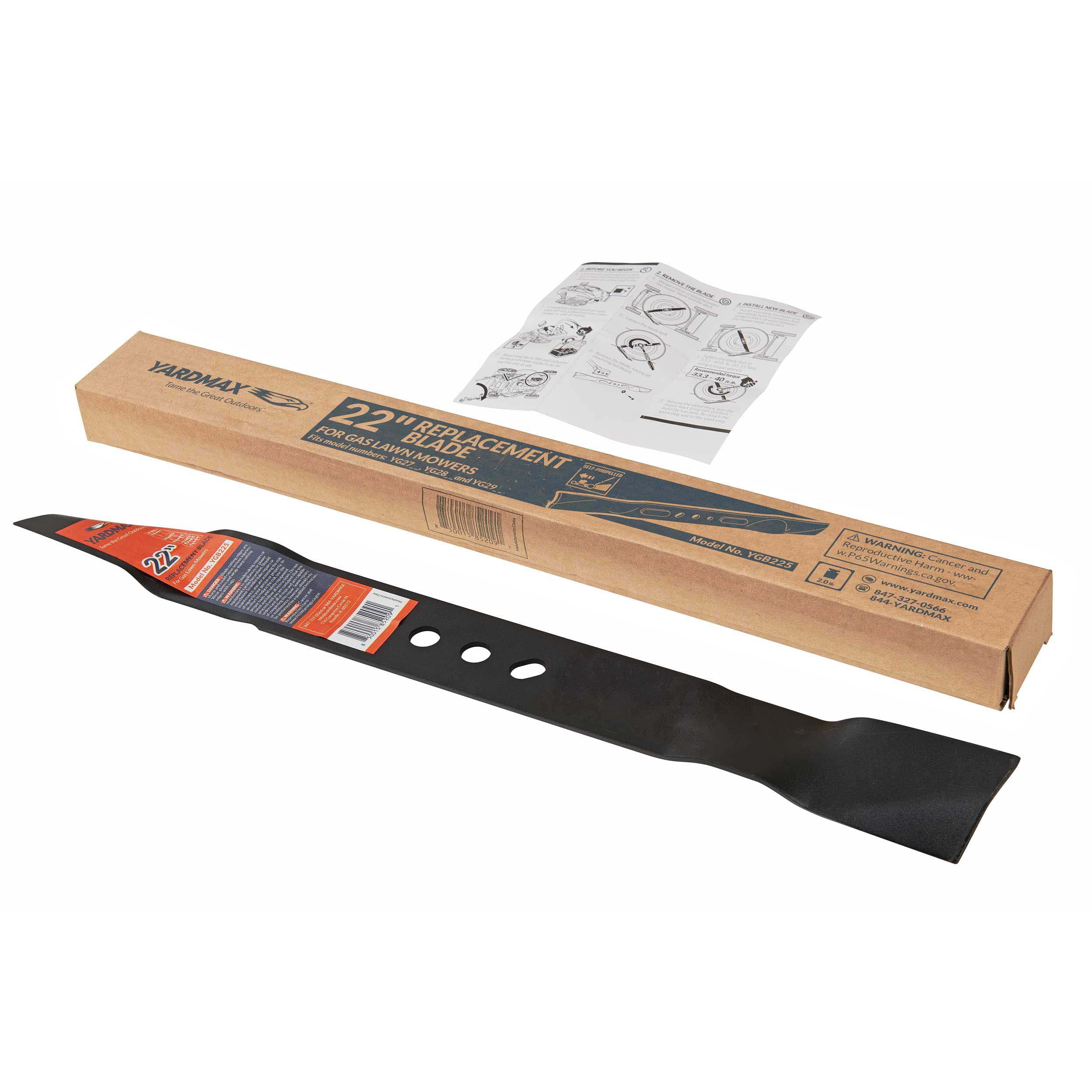 22 in. Replacement Blade for Gas Lawn Mowers