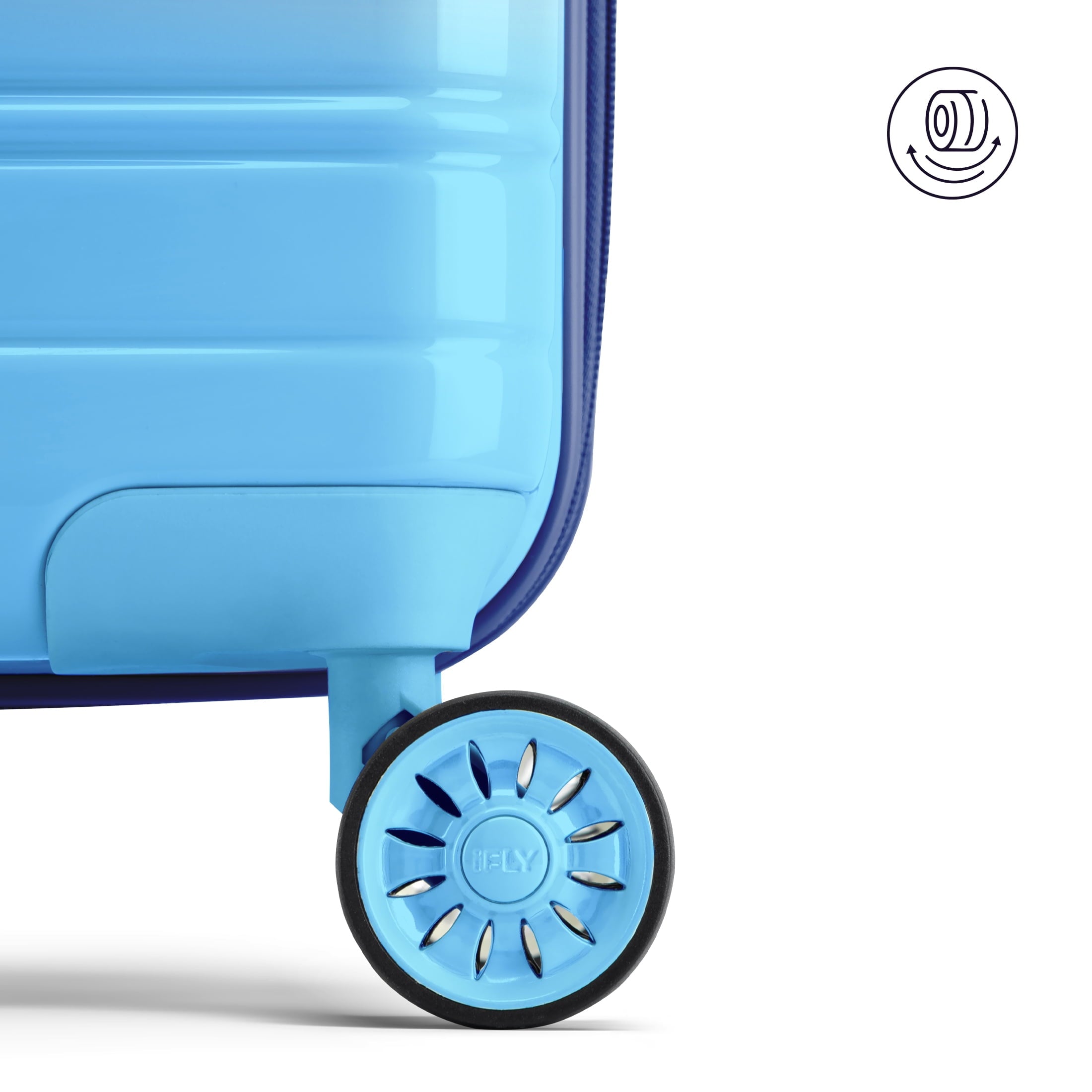 iFLY Hardside Fibertech Carry On Luggage 20