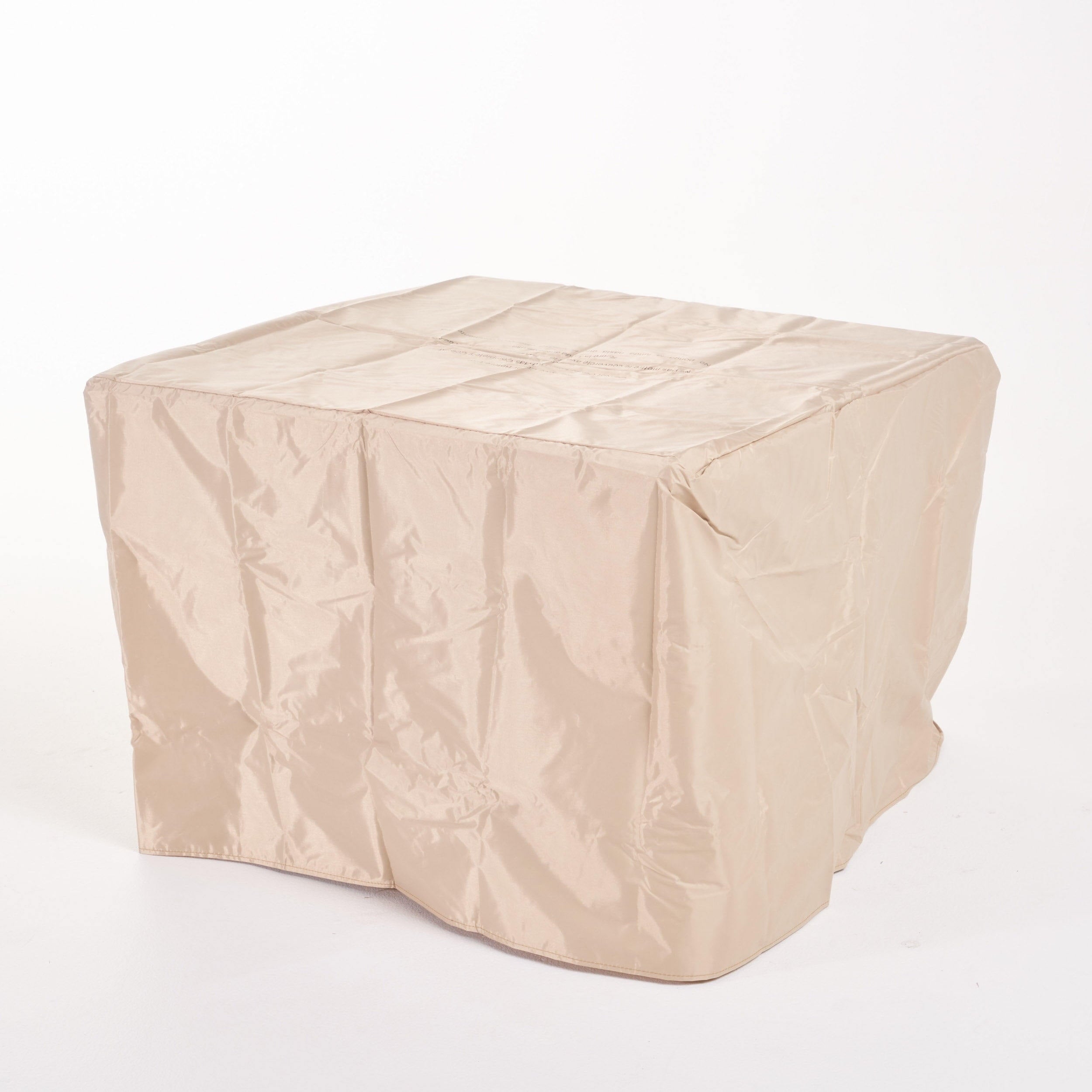 Mayer Grey Magnesium Oxide Square Gas Fire Pit