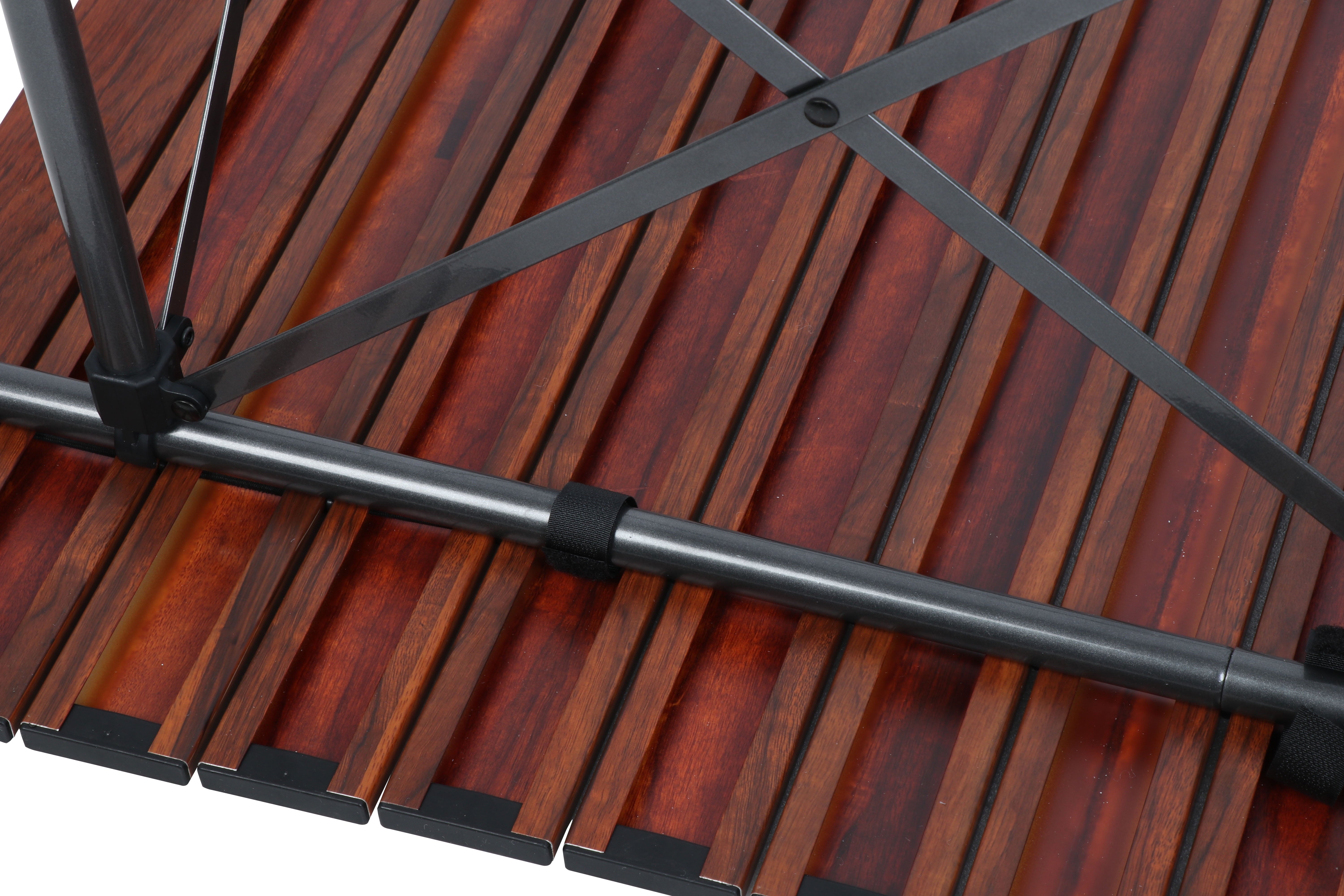 Ozark Trail Square Folding Aluminum Roll-Top Camp Table,31.5” x 31.5” x 27.5”