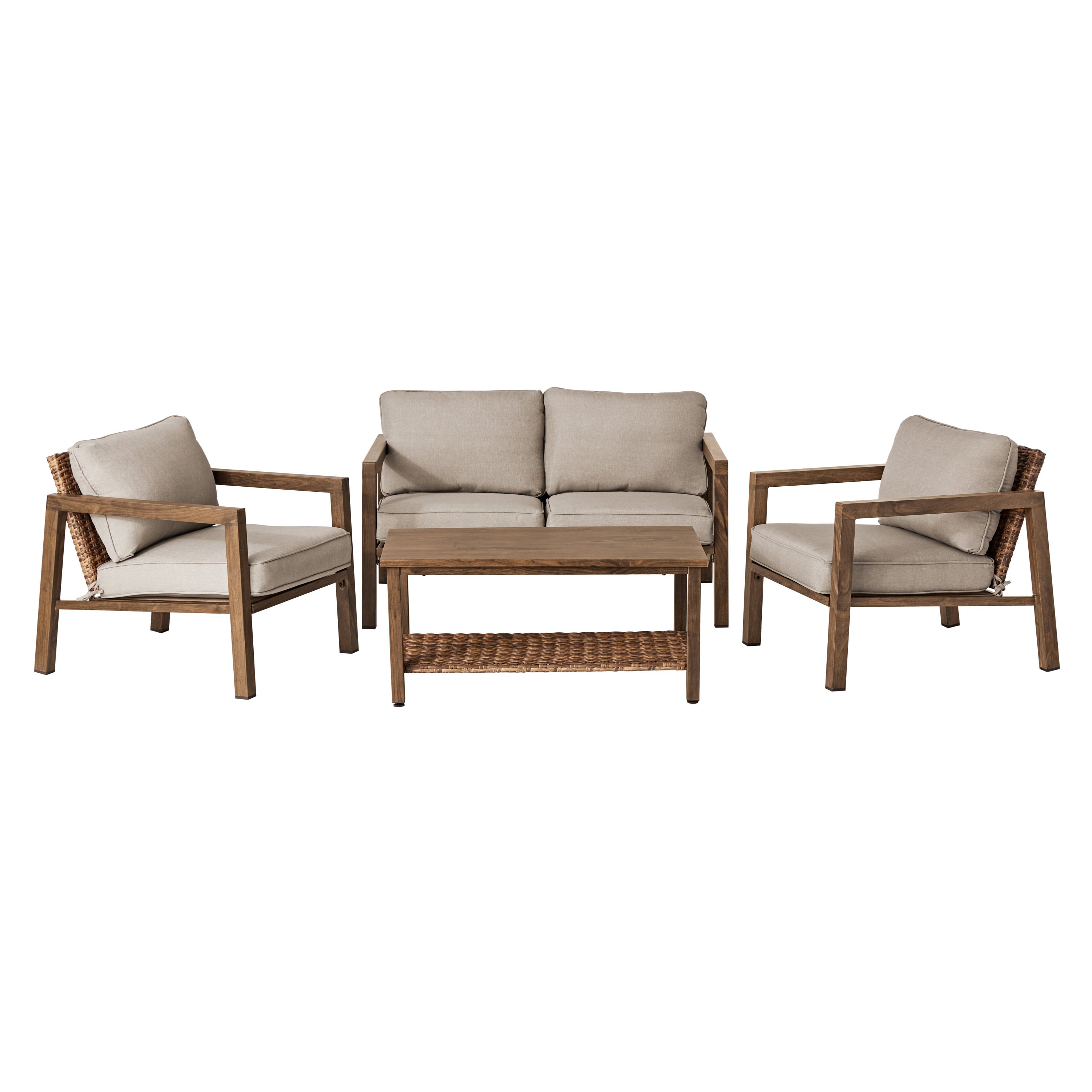 Better Homes & Gardens Willow Springs 4 Piece Conversation Set