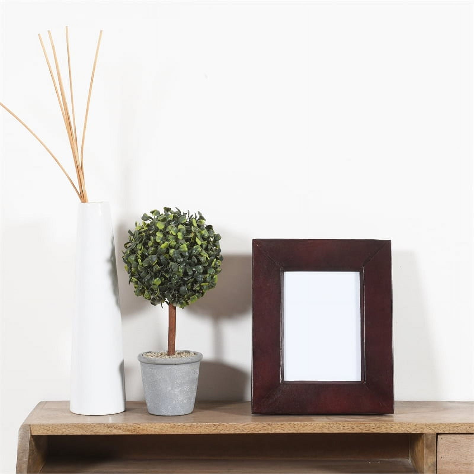 Alma Artte Tomcat Top Grain Leather Armchair in Marabou Dark Brown