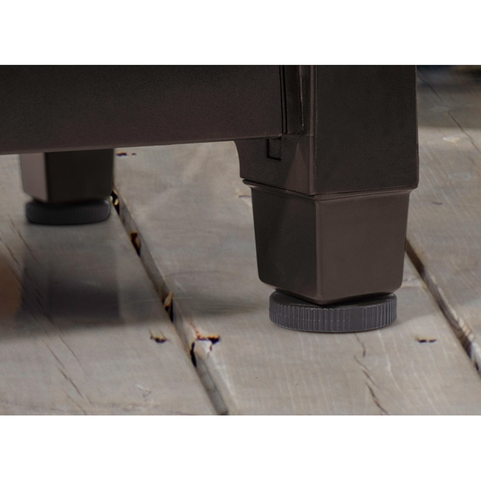 Unity 40 Gal Patio Storage Grilling Bar Cart w/Stainless Steel Top, Brown