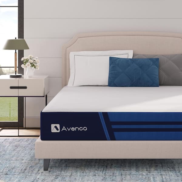 Comfort Queen Medium 8 in. Hybrid Mattress, Cooling and Pressure Relief
