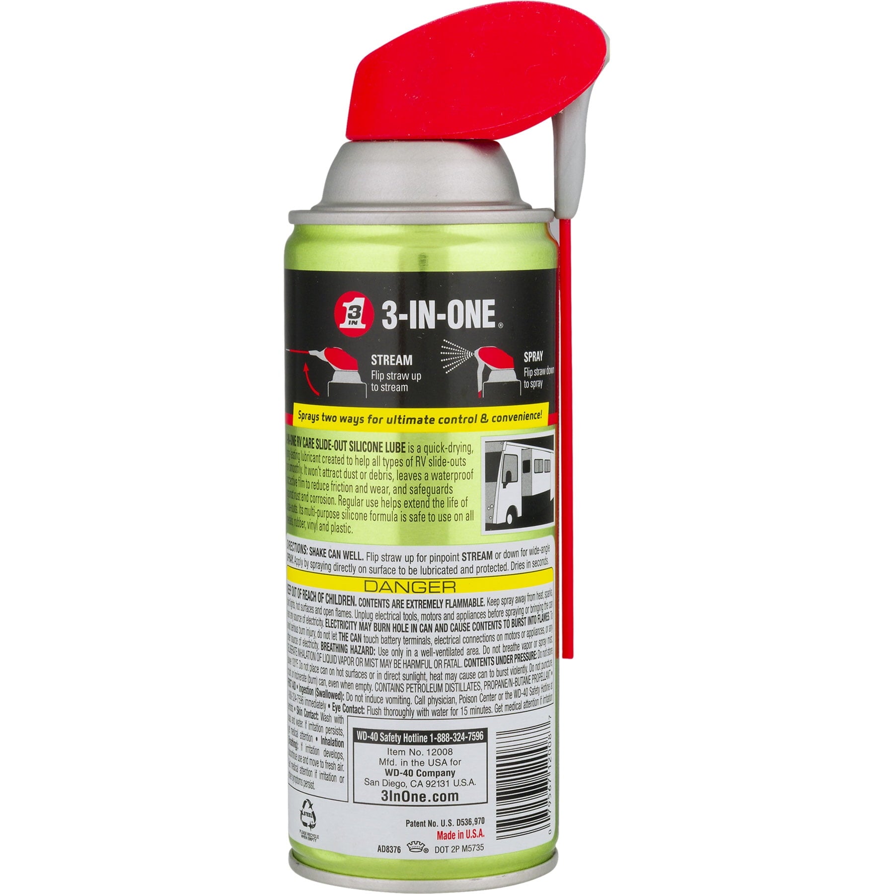 3-IN-ONE RVcare Slide-Out Silicone Lube