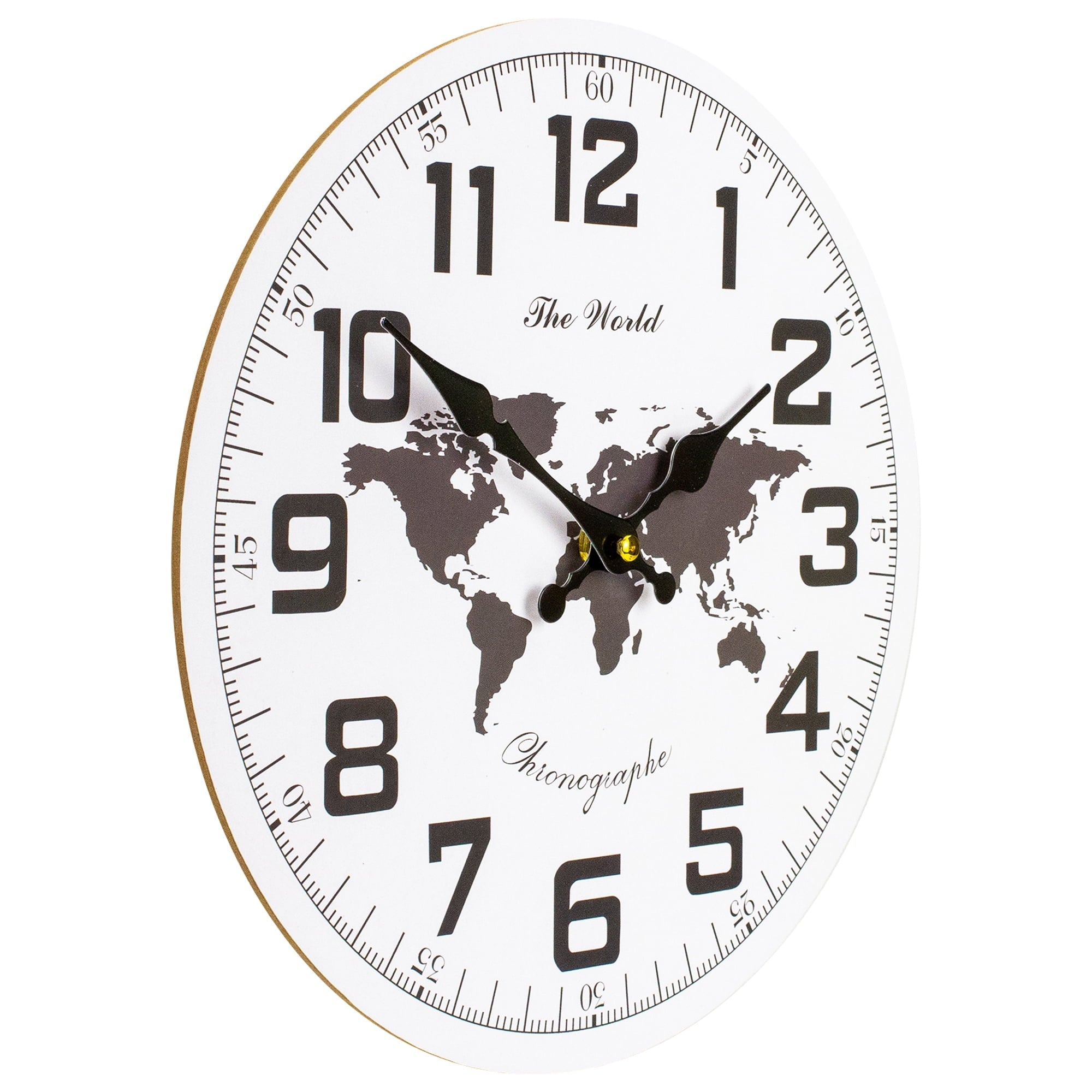 Northlight 1.5 in Indoor/Outdoor Wall Clock