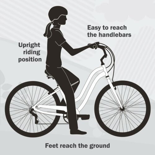 Huffy Cranbrook 24" Women's Cruiser Bike Periwinkle Blue Fast Shipping New