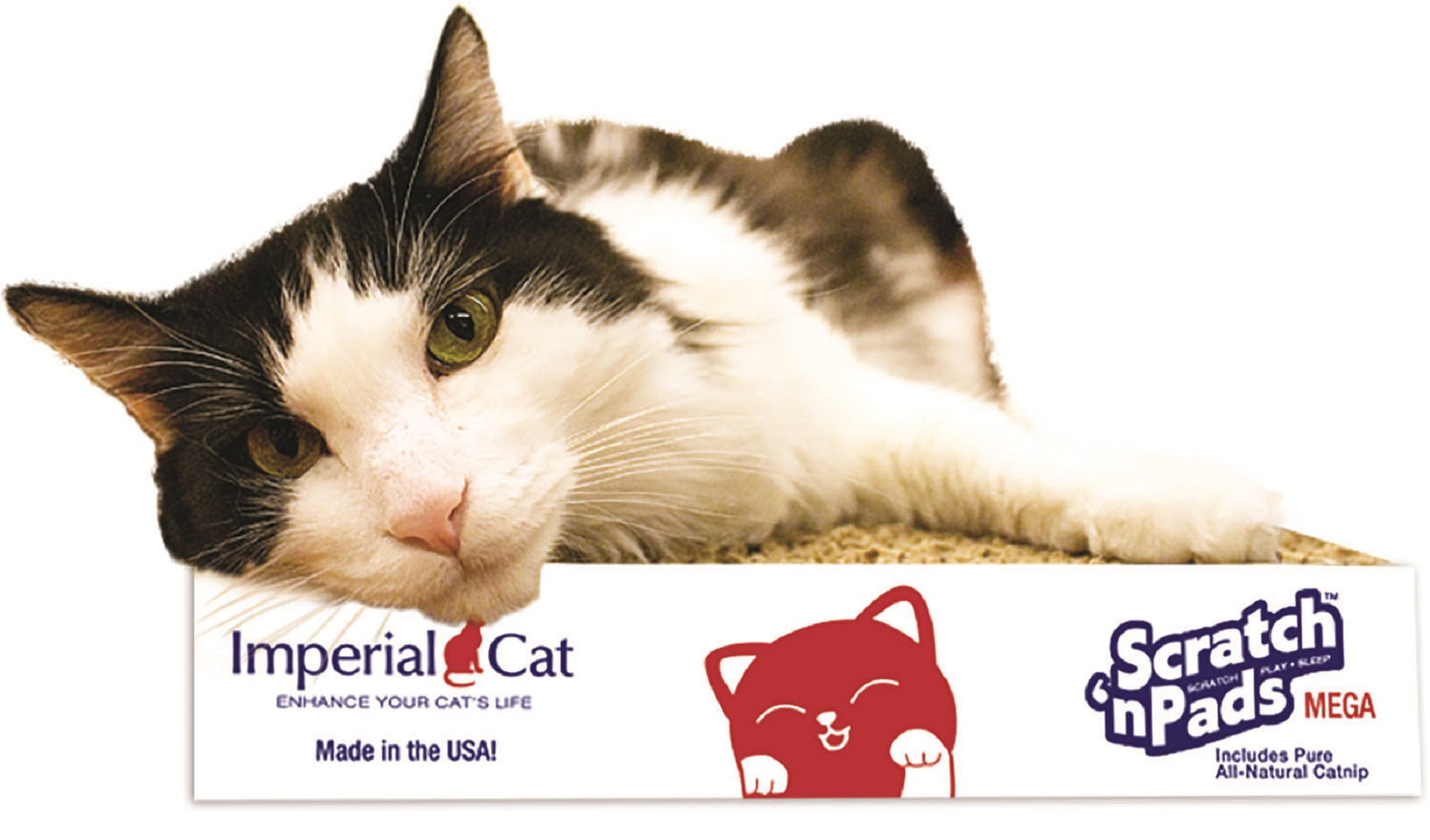 Imperial Cat Scratch 'n Pad Mega, Beige