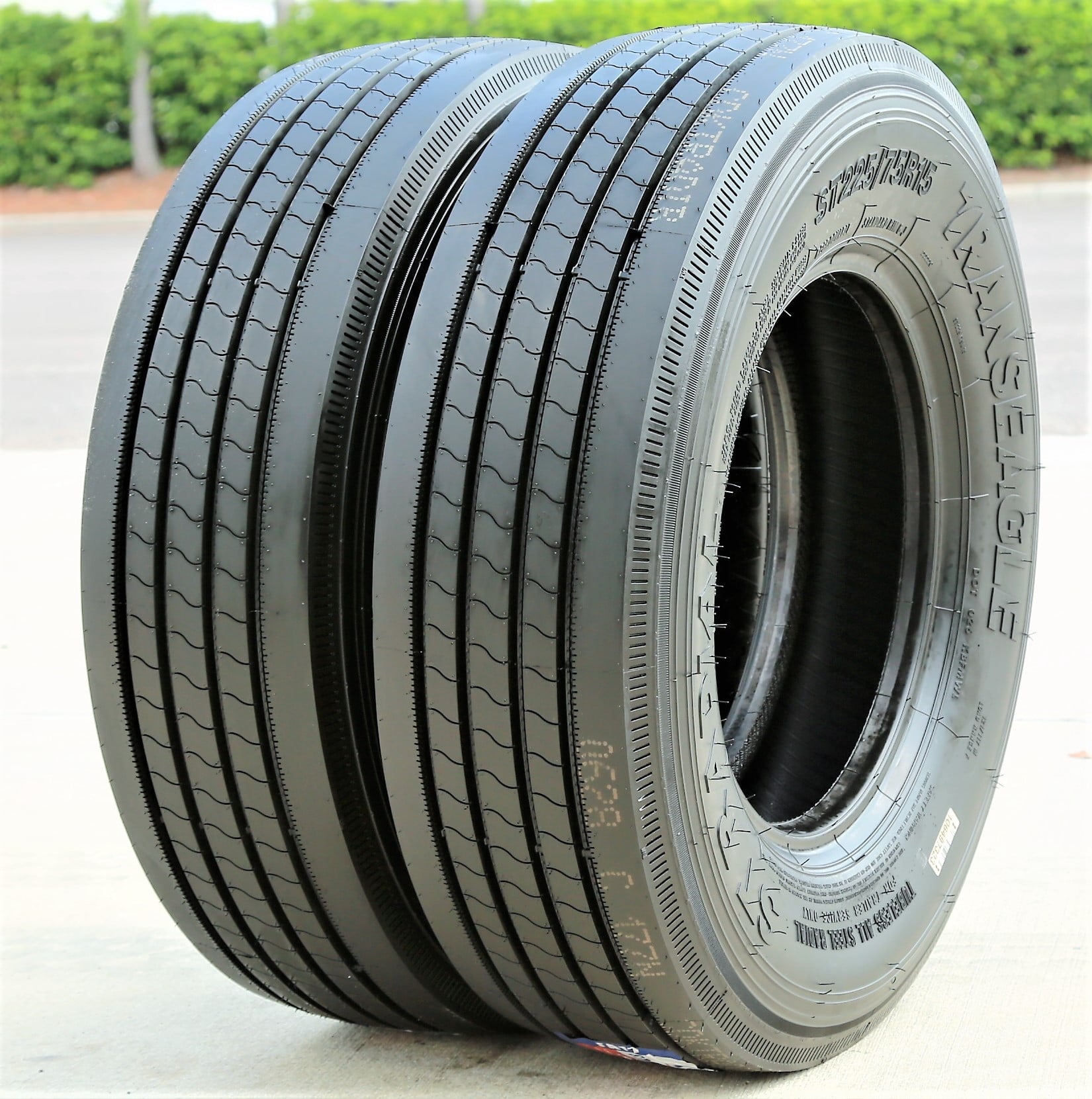 Transeagle All Steel ST Radial 225/75R15 Load F 12 Ply Trailer Tire