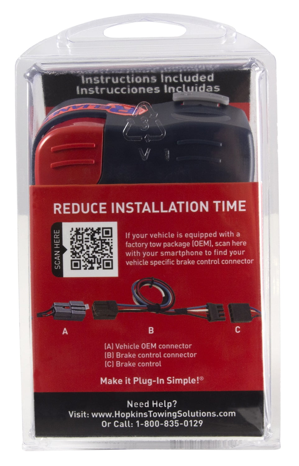 Hopkins Towing Solution 47284 Reliance Electronic Brake Control 2015 Chevrolet Silverado 1500