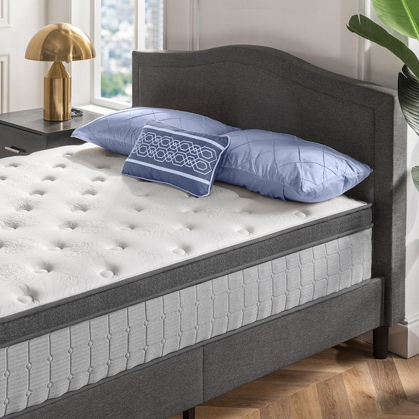 13 in. Medium Euro Top Full Comfort Support Cooling Gel Hybrid Mattress