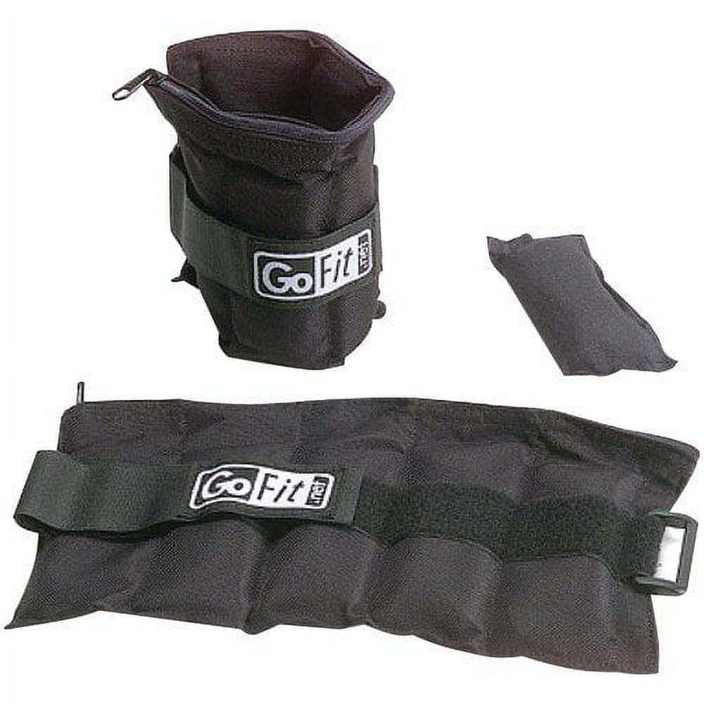 GoFit 10lb Adjustable Ankle Weights - 5lbs each