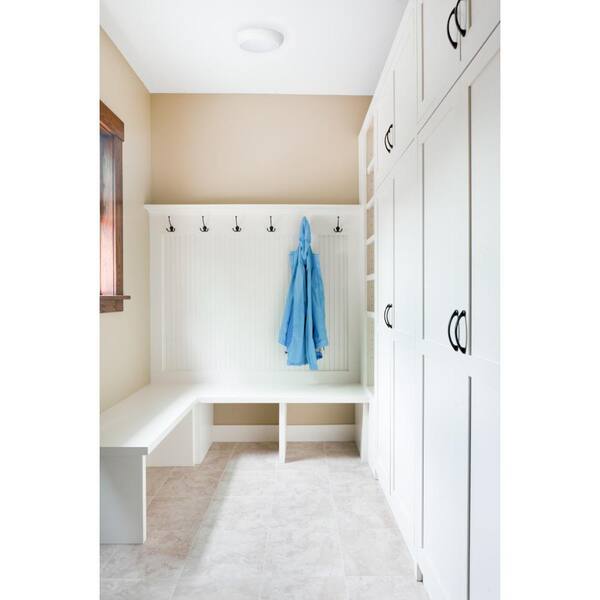 CLD 7 in. White Selectable Integrated LED Flush Mount Ceiling Light (6-Pack)