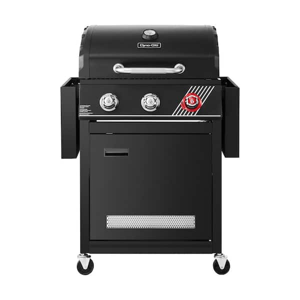 3-Burner Propane Gas Grill in Matte Black with TriVantage Multifunctional Cooking System