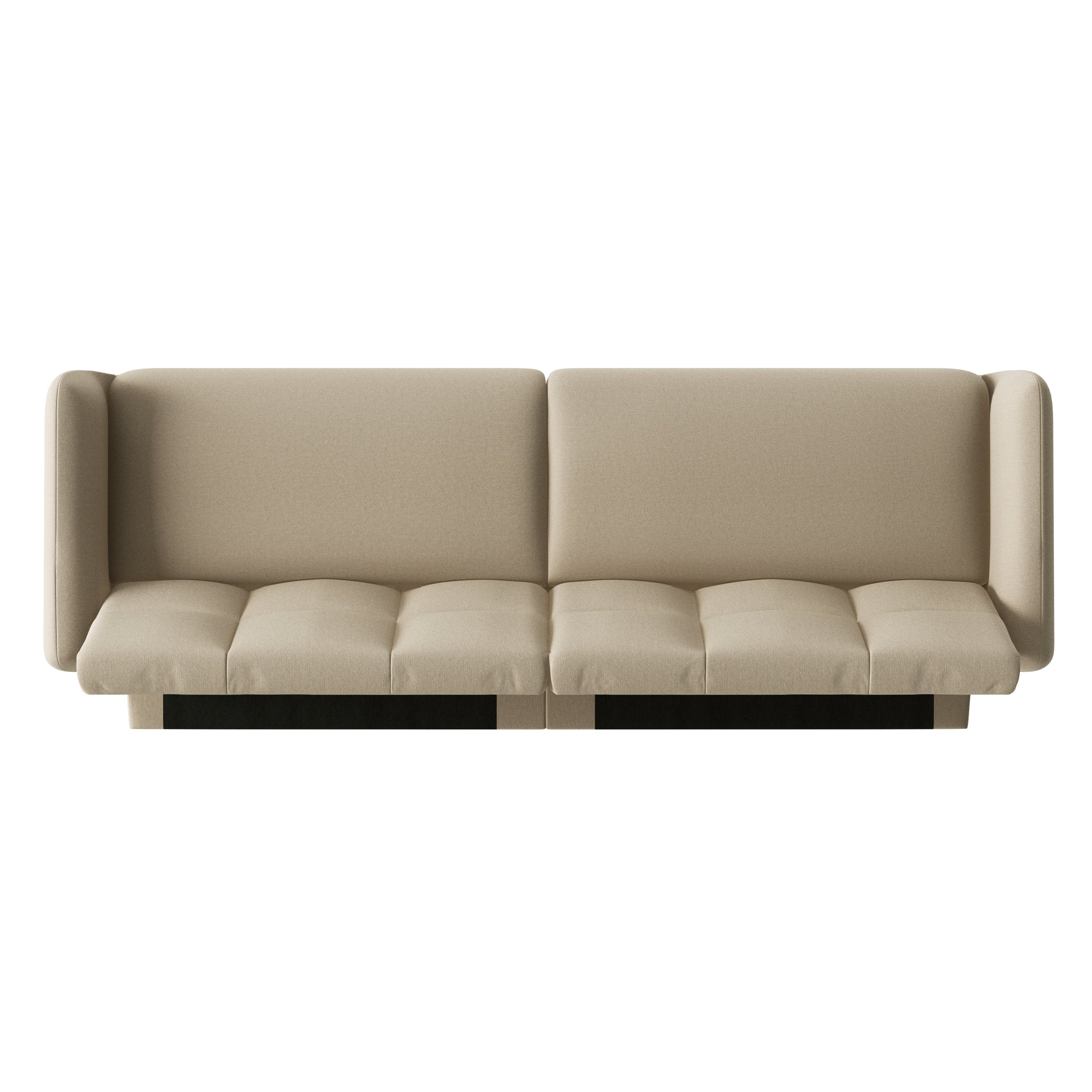 Homesvale Martin Convert-a-Couch Sleeper Sofa, Barley Tan