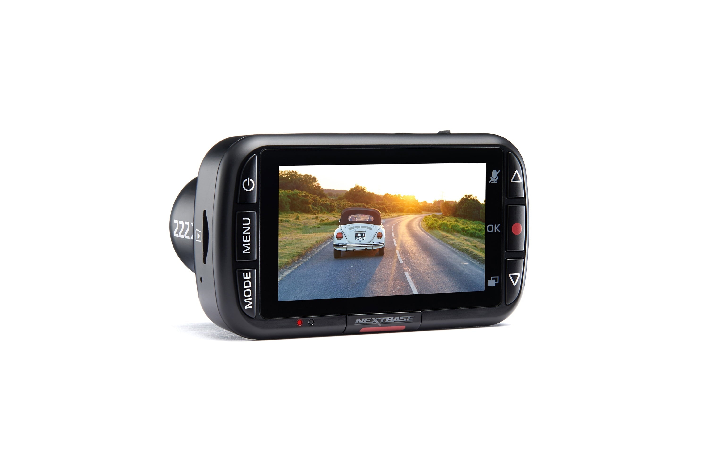 Nextbase 222X Compact Dual Dash Cam Front & Rear 2.5