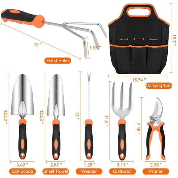 7-Piece Garden Tool Set