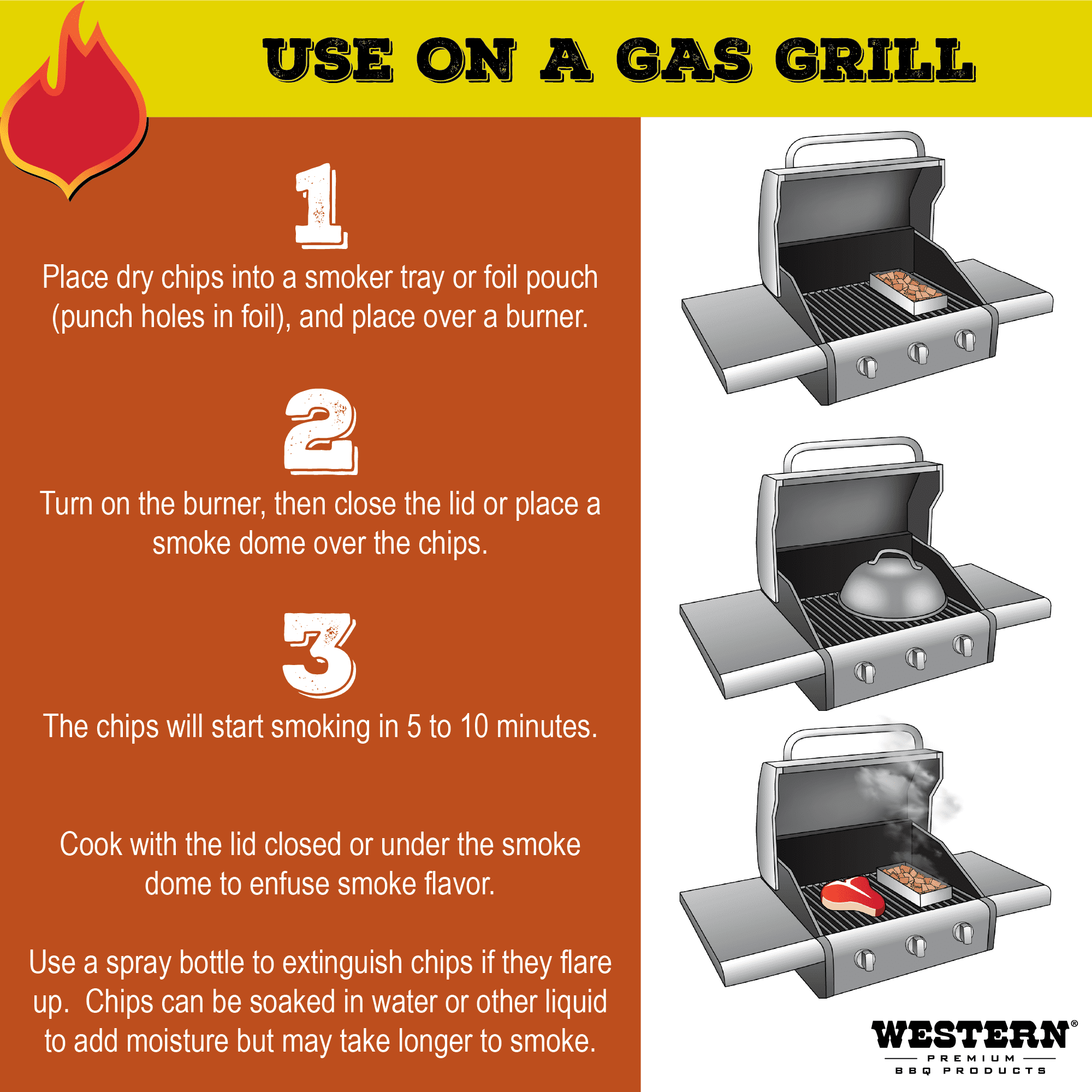 Western Premium BBQ Products Mesquite Smoking Chips, 180 Cu in