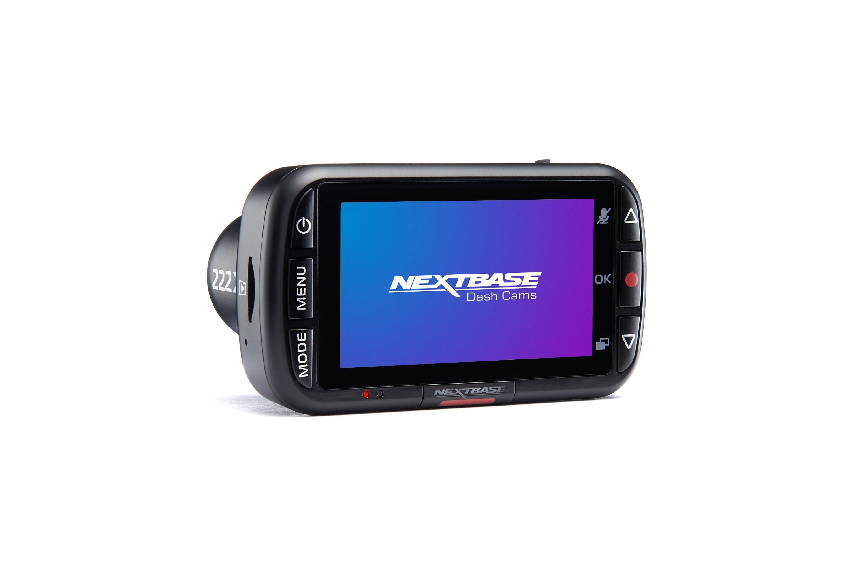 Nextbase 222X Compact Dual Dash Cam Front & Rear 2.5