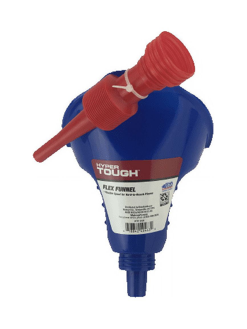 Hyper Tough Large Opening Plastic Flex Funnel, Htff-2020