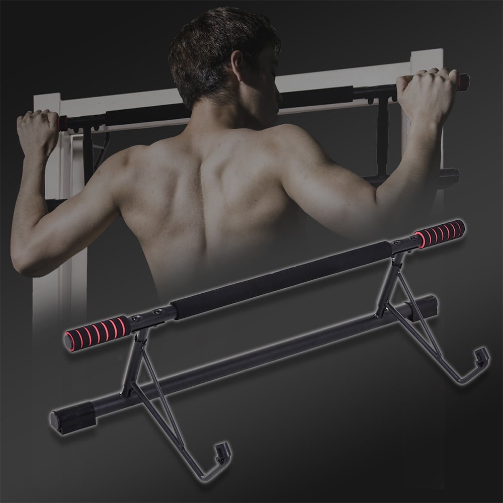 Goory Safe Door Training Device Installation-free Casual Workout Bar Single Portable Pull-up Rod Small Size Home