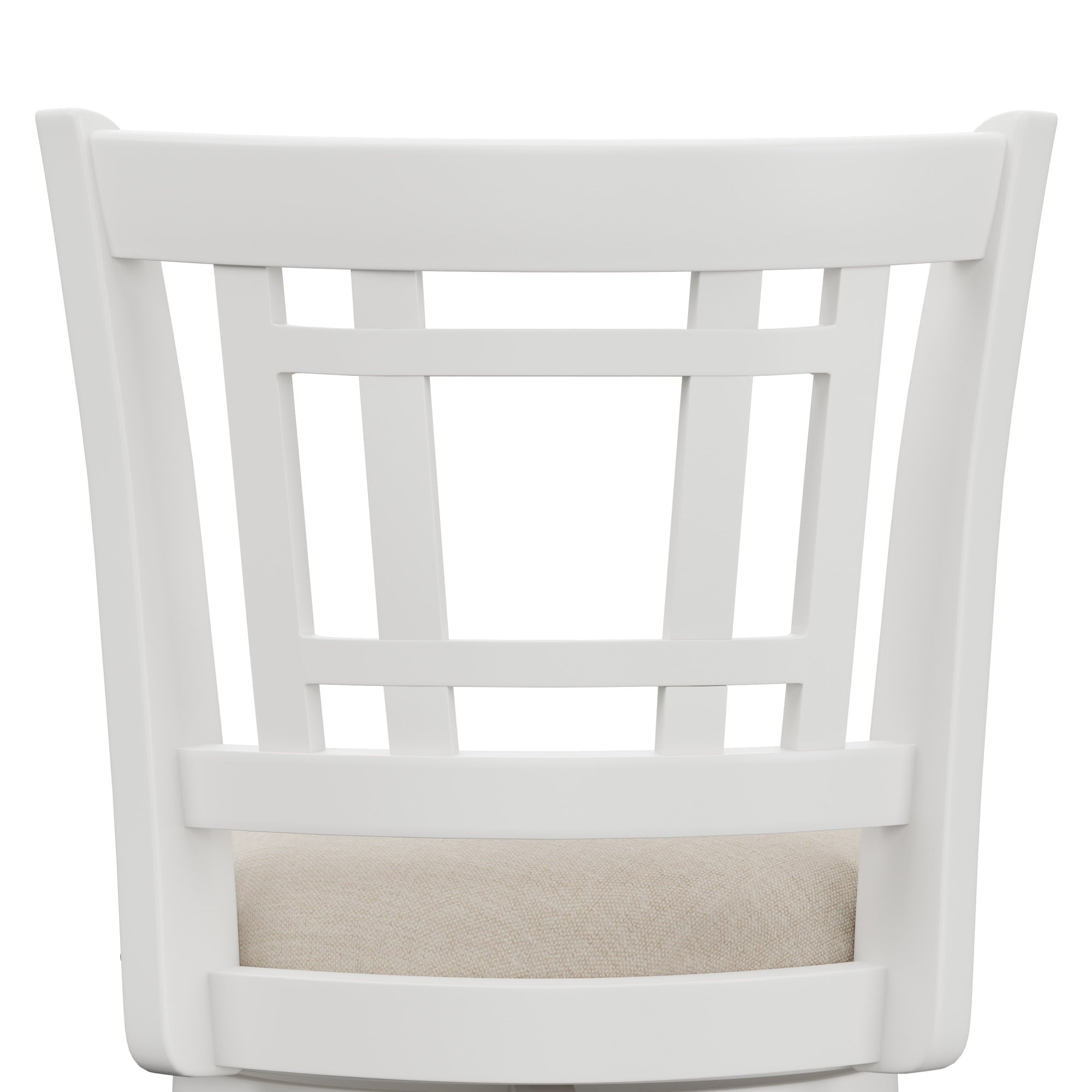 Hillsdale Furniture Bar Stool with Swivel, White