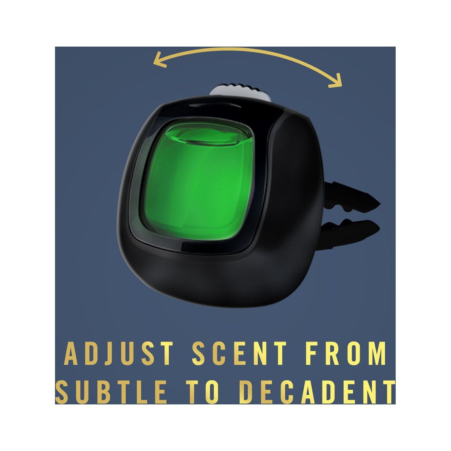 Febreze Car Ocean Scent Air Freshener Vent Clip, .07 oz. Car Vent Clip, Pack of 2