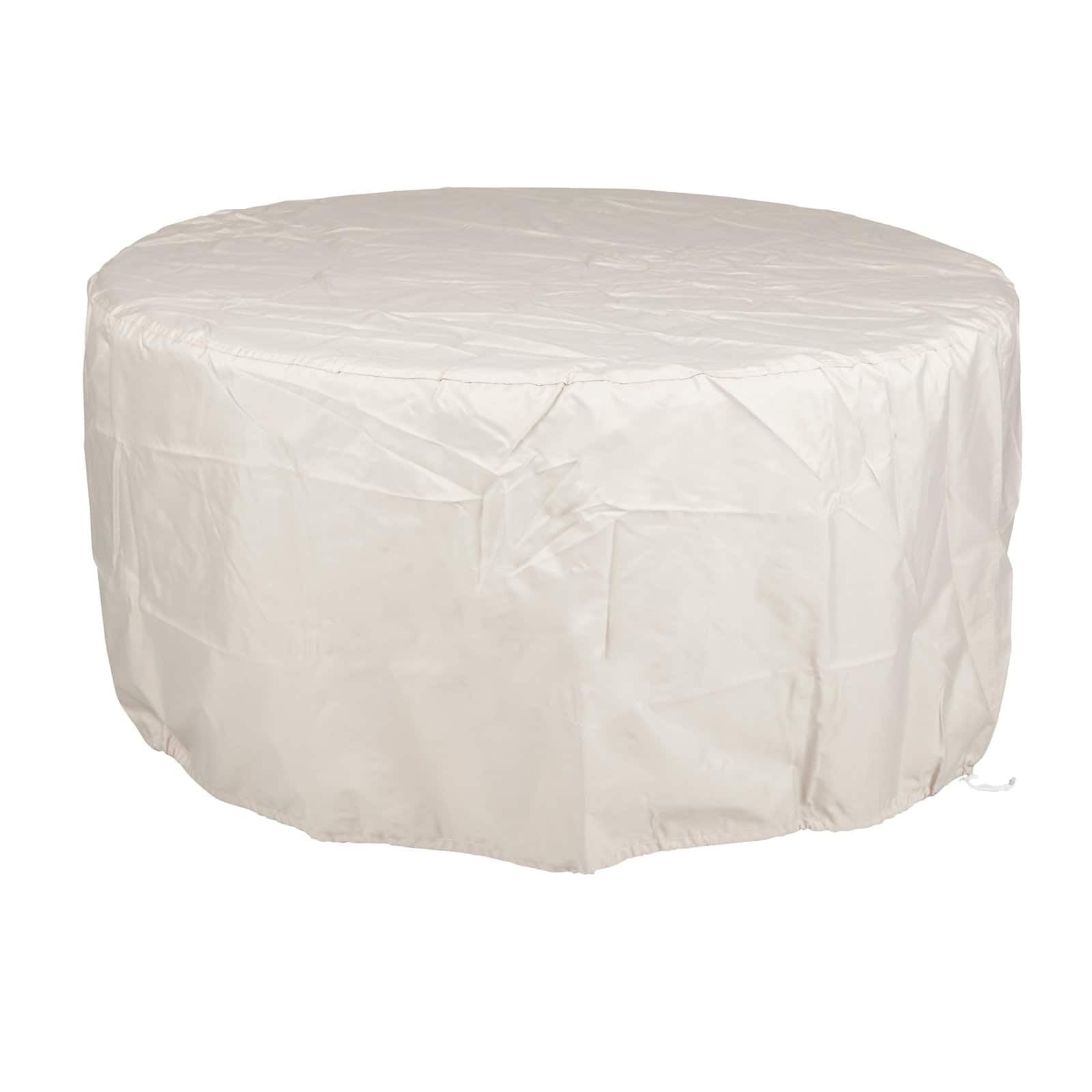 Oakland Living Dubai 44 in. Round Propane Fire Pit Table