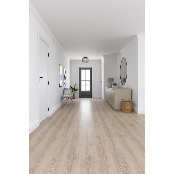 Cradle Rock Oak 12 mm T x 8 in. W Waterproof Laminate Wood Flooring (15.9 sqft/case)