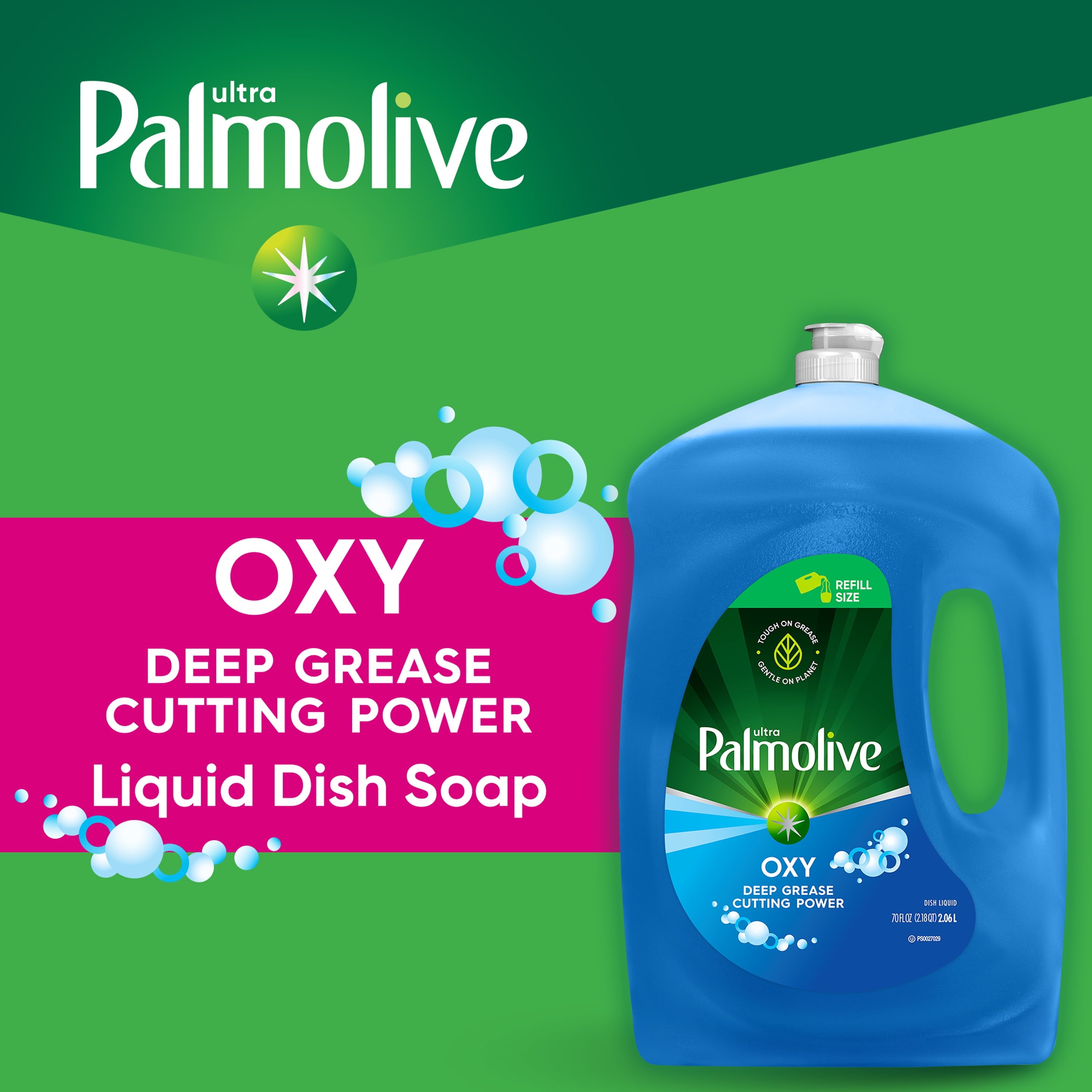Palmolive Oxy Plus Hand Dish Power Degreaser Ultra - 70 Fluid Ounce