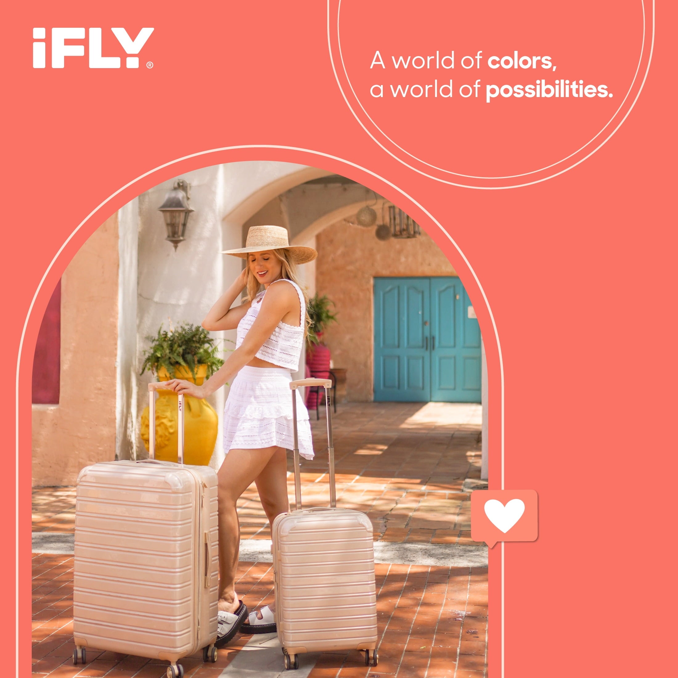 iFLY Hardside Fibertech Luggage 28