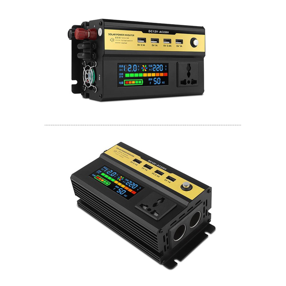 Geege 5000W Sine Wave Inverter High Power Car Inverter Solar Inverter 12v/24v-220v