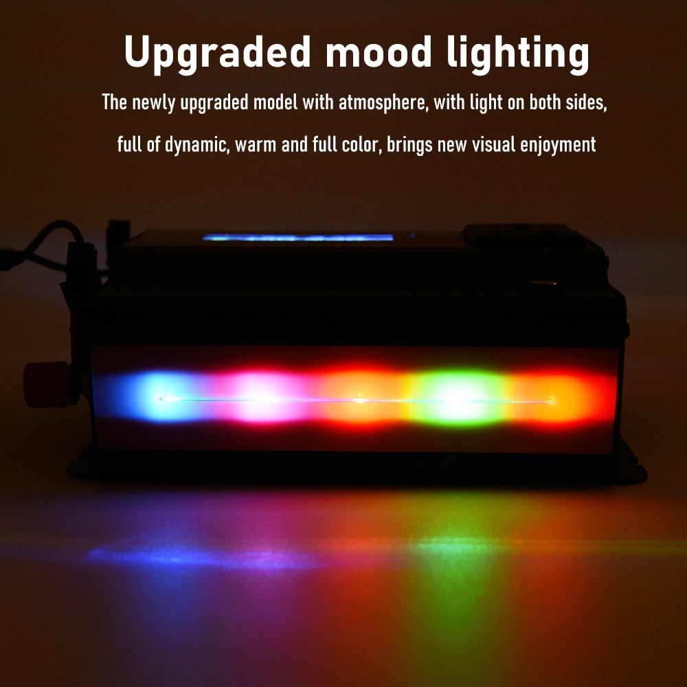 DFITO 3000W Vehicle Car Power Inverter DC 12V to AC 110V Converter LCD Display 4 USB