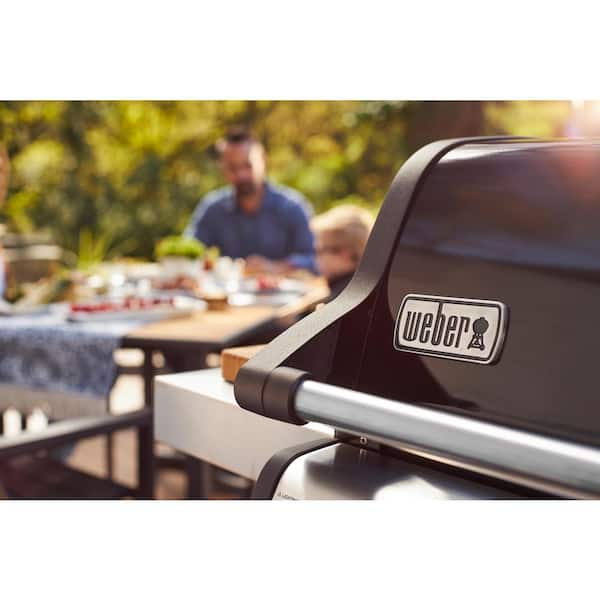 Spirit E-215 2-Burner Propane Grill in Black